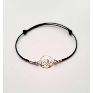 Bransoletka z motywem górskim