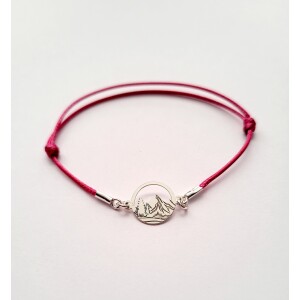 Bransoletka PARYŻ z motywem górskim