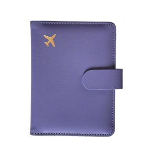 Fioletowa okładka na paszport