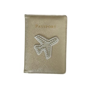 Okładka na paszport z samolotem