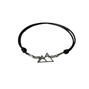 Bransoletka KOLORADO na czarnym sznurku